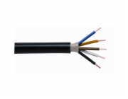Zemní kabel NYY-J 5 x 1,5 černý 1 m