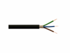 Zemní kabel NYY-J 3 x 1,5 černý 1 m