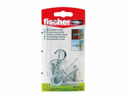 Fischer Univerzální hmoždinky UX 8 x 50 RH K (s okrajem) s kulatým hákem (4 ks)