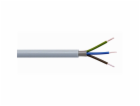 Opláštěný kabel NYM-J 3 x 1,5 šedý 1 m