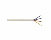 Kabel k zvonové hadici YR 4 x 0,8 bílý, prodává se na metráž