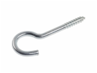 Ohnuté šroubovací háky, O 4,2 mm x 80 mm, pozinkované, 4 ...