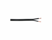 Dvojitý kabel XYFAZ 2 x 0,75 černý, prodává se na metráž