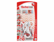 Fischer Hmoždinky DuoPower O 6 mm x 30 mm RH NK 6 kusů s kulatým hákem
