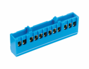 Pollmann Elektrotechnik Nulový vodič, 12pólový, modrý