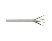 Opláštěný kabel NYM-J 4 x 1,5 šedý 10 m