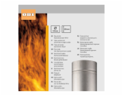 Firefix Kouřovod O 120 mm 25 cm, hliníkovaný protipožárním způsobem