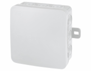 Povrchová rozvodná krabice 85 mm x 85 mm Šedá IP54 10 kusů