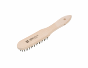 LUX-TOOLS Ocelový drátěný kartáč 6 řad