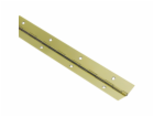 Hettich Tyčový pant 600 mm x 32 mm ocel, mosazný povlak