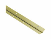 Hettich Tyčový pant 600 mm x 32 mm ocel, mosazný povlak