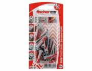 Fischer Hmoždinky DuoPower O 6 mm x 30 mm SK 12 kusů se šroubem