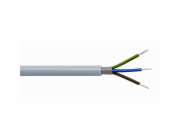 Opláštěný kabel NYM-J 3 x 2,5 šedý 5 m