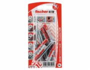 Fischer Hmoždinky DuoPower O 8 mm x 40 mm S PH K 8 kusů se šroubem s čočkovou hlavou