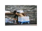 Eurobox-System Vozík Eurobox systém 60 x 40 cm modrý