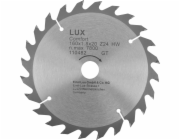 LUX-TOOLS HM kotouč do kotoučové pily 160 mm x 20 mm 24 zubů