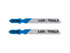 LUX-TOOLS Plátky do přímočaré pily z nerezové oceli s T-s...
