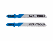 LUX-TOOLS Plátky do přímočaré pily z nerezové oceli s T-stopkou 50 mm