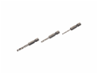 LUX-TOOLS Sada vrtáků do kovu , 6 stran, 2 mm, 3 mm a 4 mm
