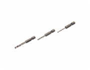 LUX-TOOLS Sada vrtáků do kovu , 6 stran, 2 mm, 3 mm a 4 mm