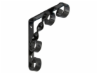 - Konzole OBI Uranos černá 115 mm x 115 mm