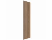 Denpanels Akustický obklad stěny z ořechového dřeva, přírodní barva, na akustickém filcu černé barvy, 240 cm FSC®