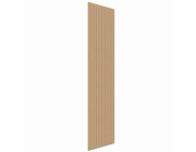 Denpanels Akustický obklad stěny, přírodní dub na šedé akustické plsti, 240 cm