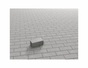 EHL Obdélníkové betonové dlažební kostky, šedé, 20 cm x 10 cm x 8 cm
