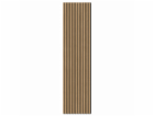 Denpanels Akustický obklad stěny, přírodní dub na černé a...