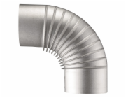 Firefix koleno kouřovodu 90° O 120 mm hliník