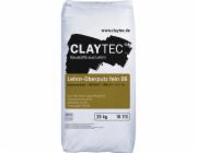 Claytec Hliněná dokončovací omítka jemná 06 25 kg