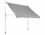 Markýza s upínacími svorkami 2,95 m x 1,5 m stříbrošedá