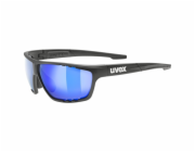 Sluneční brýle UVEX SPORTSTYLE 706 BLACK MAT / MIR.BLUE 