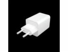 Power Adapter Dual USB-C PD 50W White EU