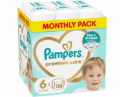 Pampers Pampers Premium Care 6, 13-18 kg, 116 ks.