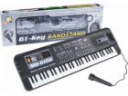 Lean Sport Keyboard MQ-6102 61 kláves s mikrofonem pro učení