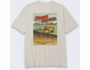 Clarins Tričko Caterpillar Power Farming ŠEDÉ
