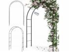Vilde Zahradní pergola , kovová, 145x235cm, černá