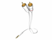 in-akustik 003100005 Star Audio Kabel 3,5 mm Jack - Cinch 0,5 m