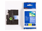 Brother Schriftbandkassette TZE-535 blau/weiß 12 mm