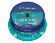 VERBATIM DVD-RW(25-pack)Spindle/4x/4.7GB