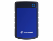 TRANSCEND externí HDD USB 3.0 StoreJet 25H3B, 1TB, Blue (nárazuvzdorný)