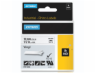 Dymo Rhino Band IND, Vinyl 12 mm x 5,5 m cerna na bile