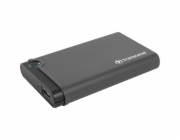 Transcend TS0GSJ25CK3 Transcend StoreJet 25CK3 externí rámeček pro 2.5" HDD/SSD, SATA III, USB 3.0, gumové pouzdro, šedý