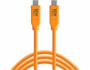 Tether Tools USB-C zu USB-C 4,60m oranzova