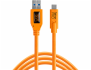 Tether Tools USB 3.0 zu USB-C 4,60m oranzova