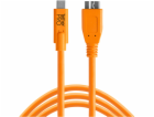 Tether Tools USB-C zu 3.0 Micro- B 4,60m oranzova