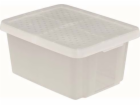 CURVER Essentials Úložný box s víkem Průsvitná 16l