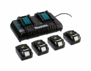 Sada napájecího zdroje Makita 18V 6Ah