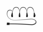 ARCTIC kabel rozbočovač, 4-pin PWM Ventilátor, 1-na-4